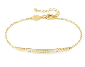 LOVECLOUD Sterling Silver Bracelet - Yellow Gold