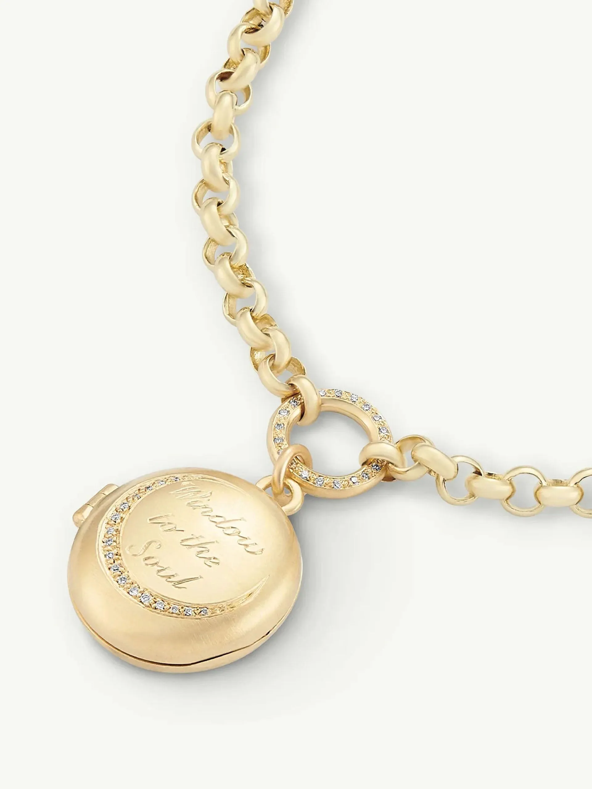 Lover's eye locket