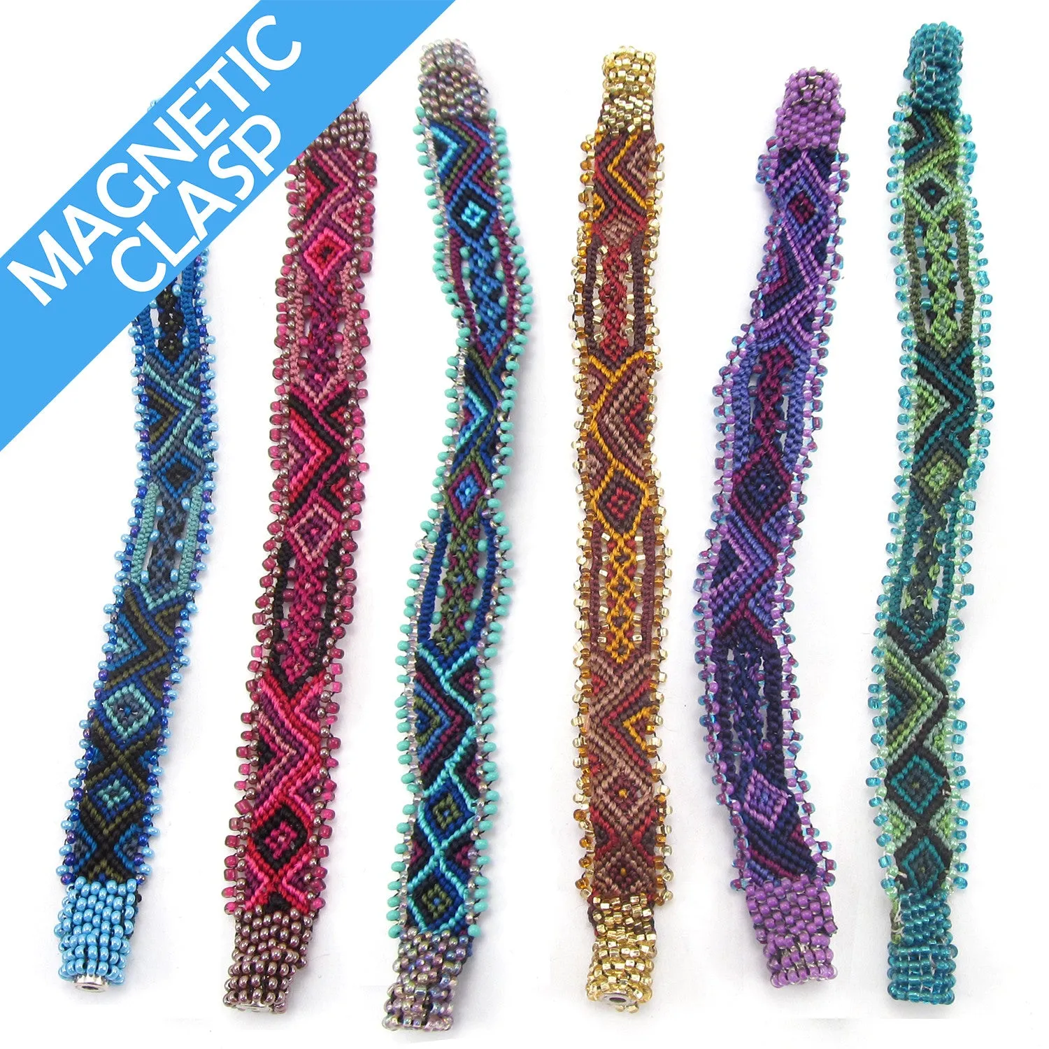 Magnetic Woven Friendship Bracelet - Small
