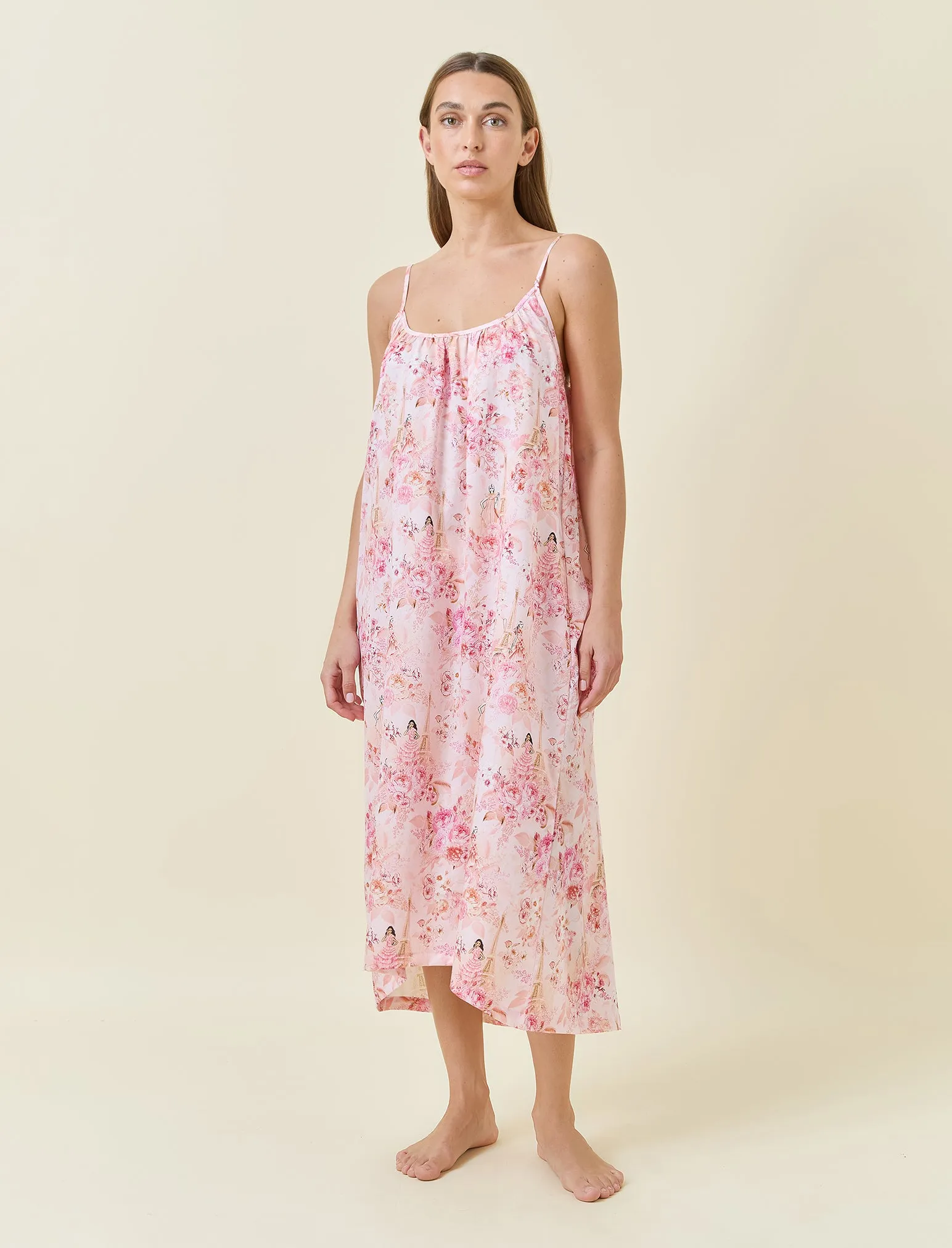 Magnificent Mess Strappy Maxi Nightie