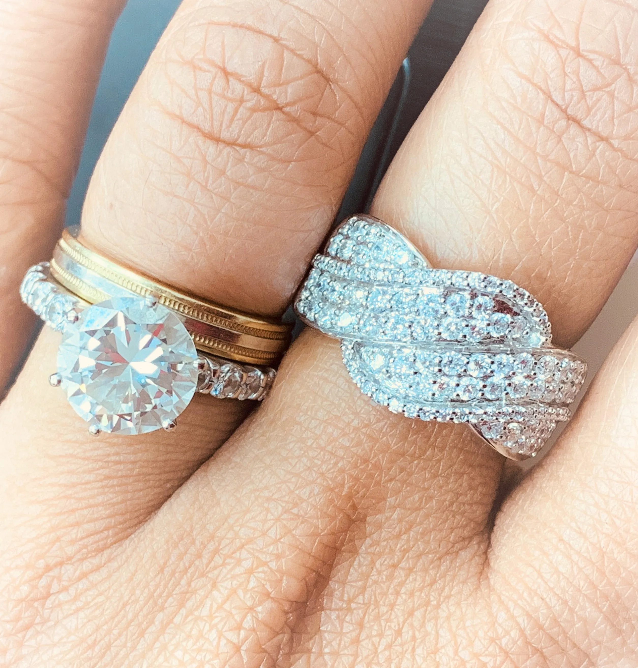 Meera Diamond Band (1.40 ct Diamonds) in White Gold