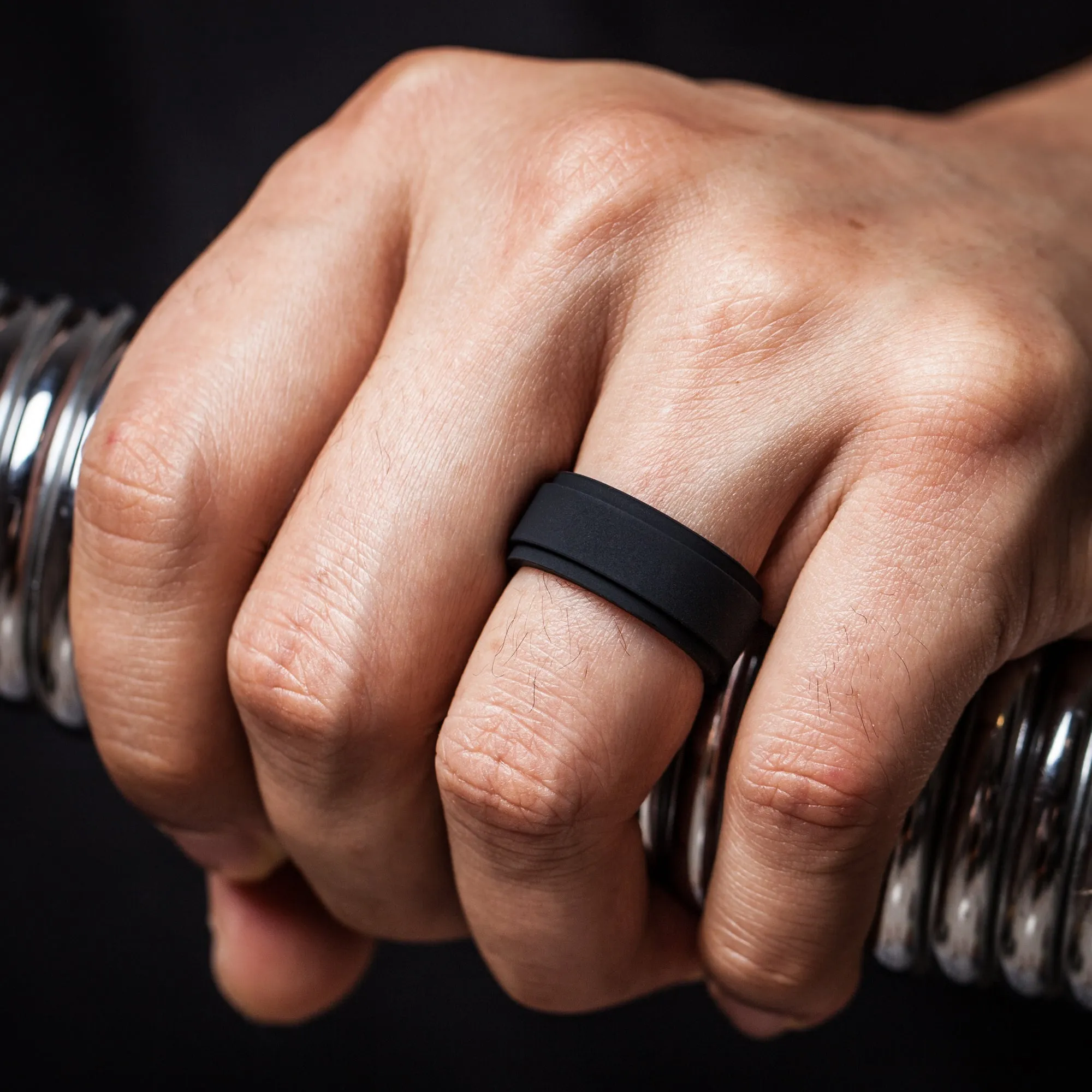Men's Classic Horizon - Silicone Ring