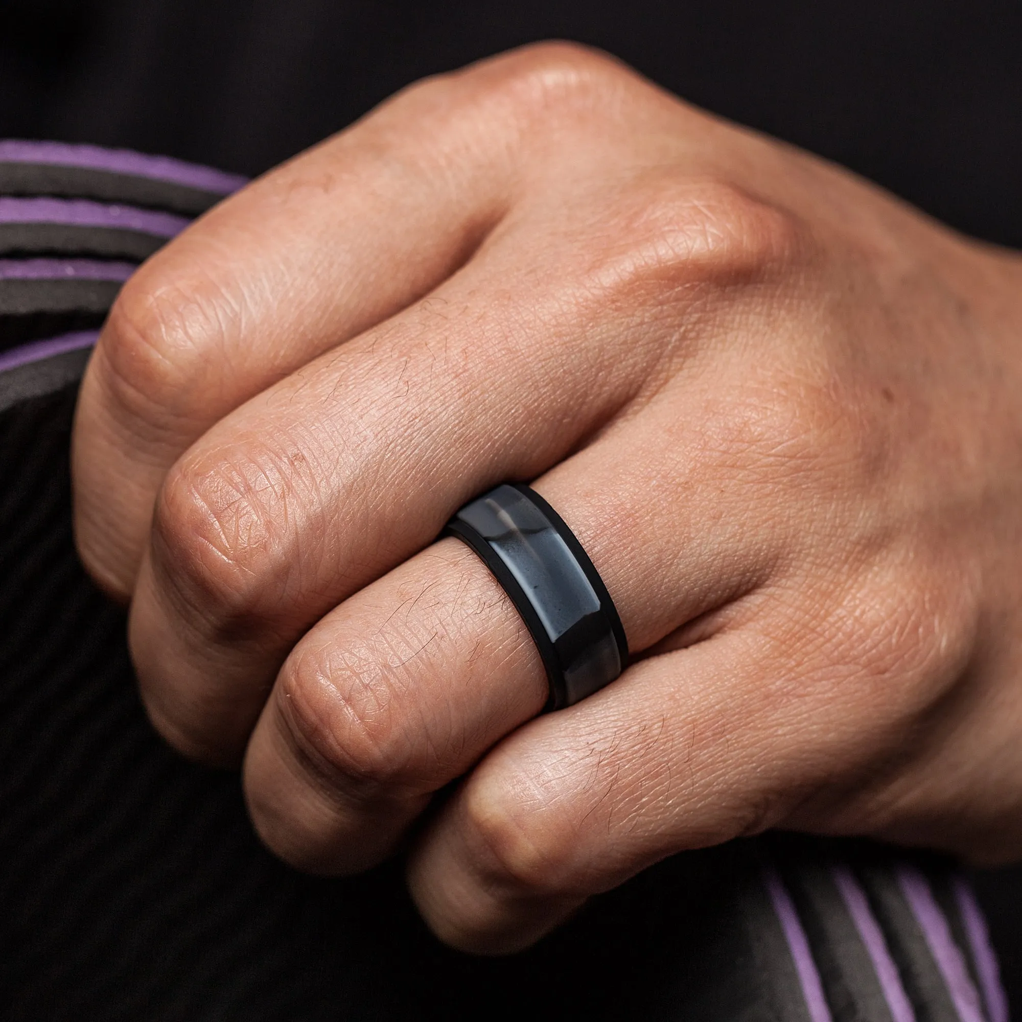 Men's Classic Horizon - Silicone Ring