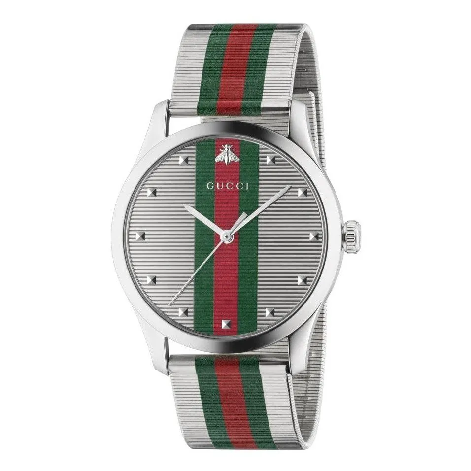 Men's G-Timeless Striped Watch (YA126284)