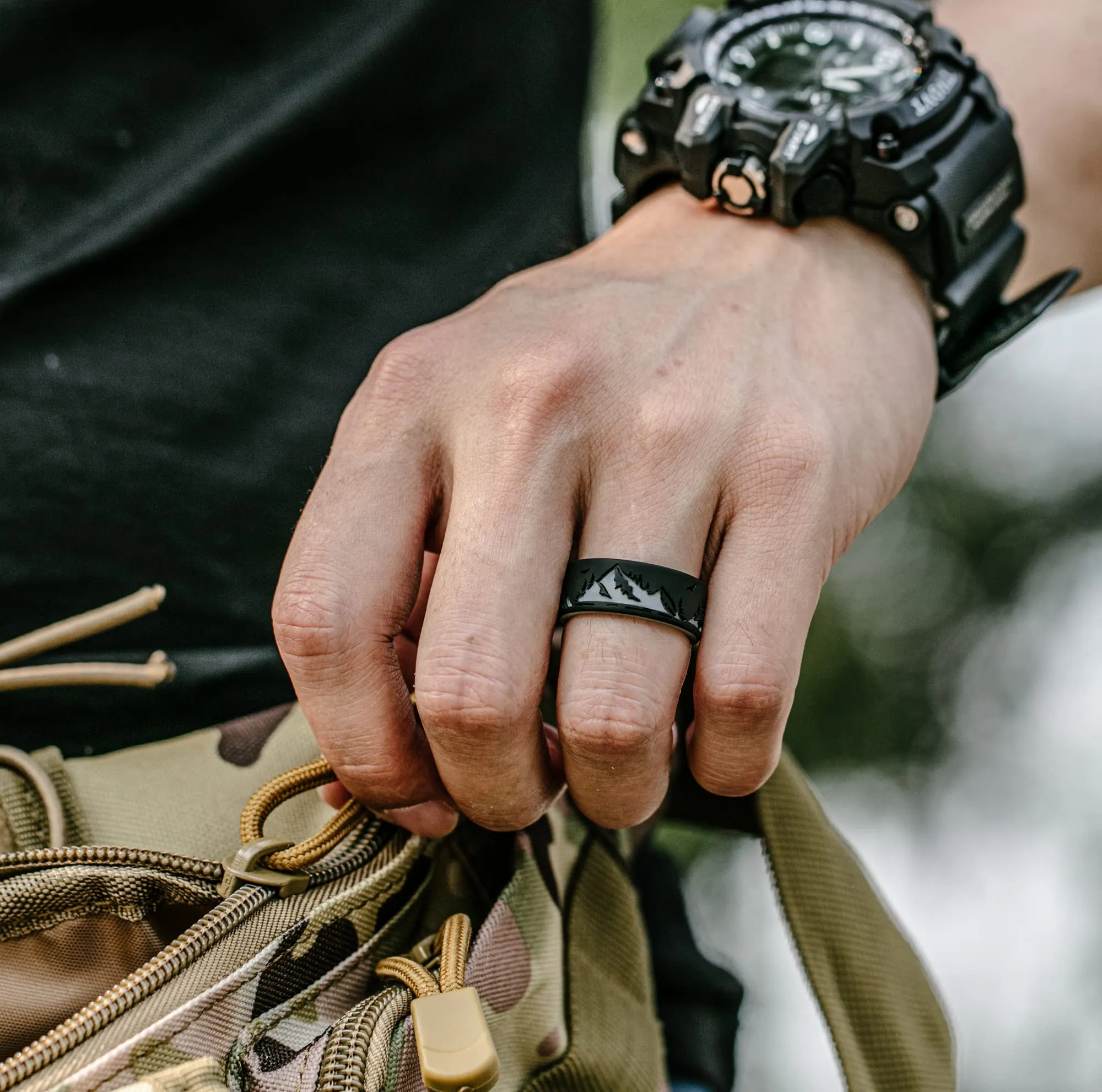 Men's Printed Prime 2 - Silicone Ring
