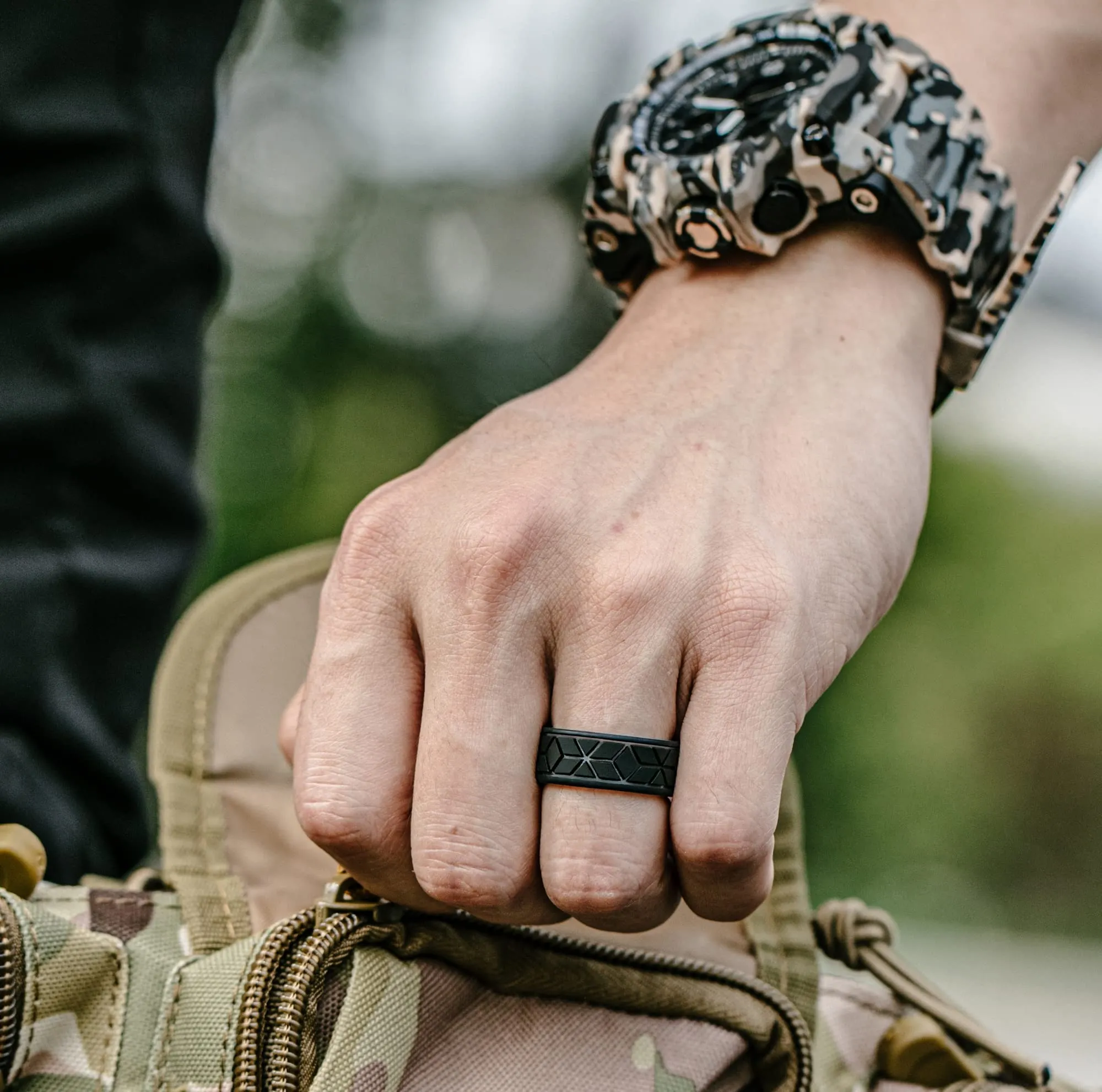 Men's Printed Prime 2 - Silicone Ring