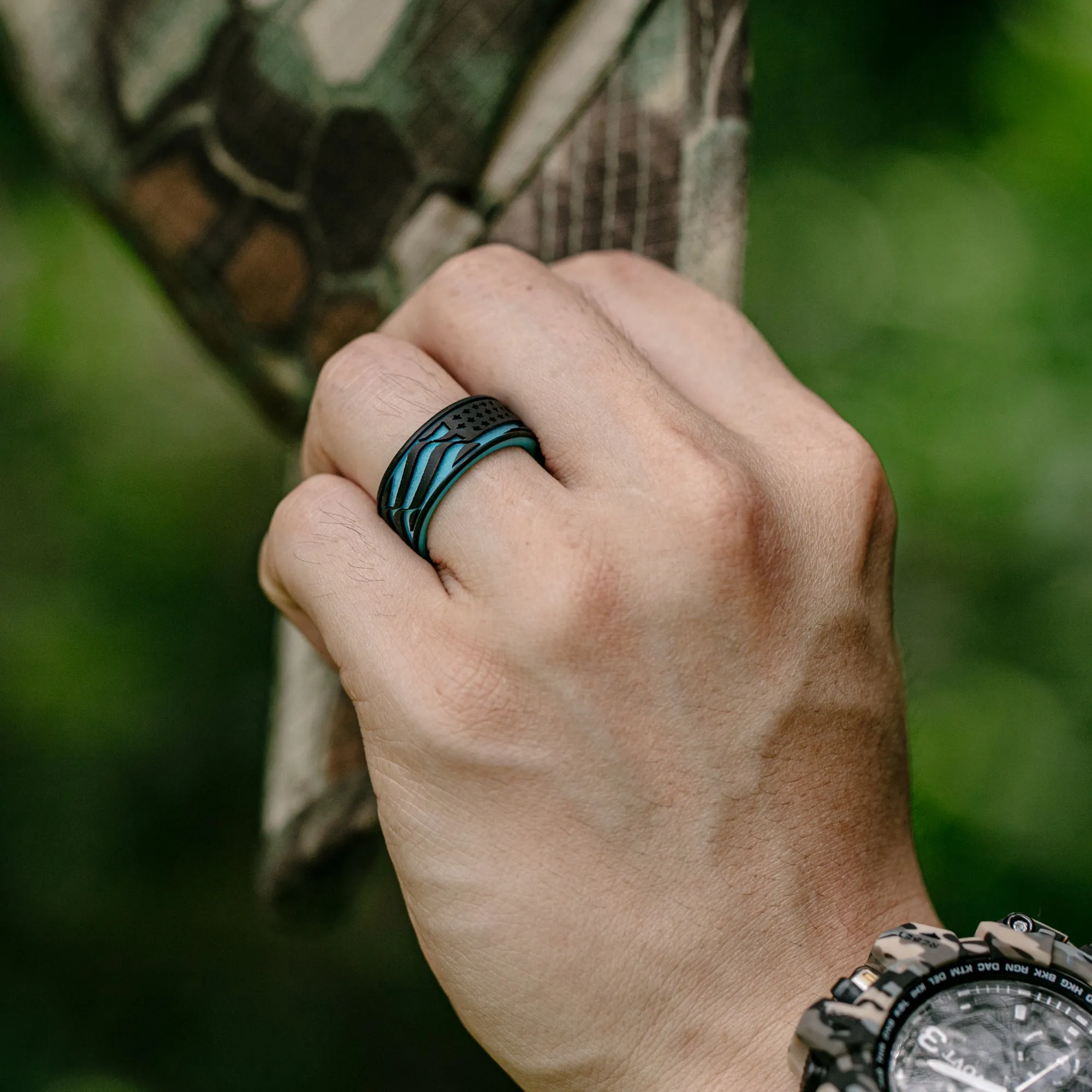 Men's Printed Prime 2 - Silicone Ring