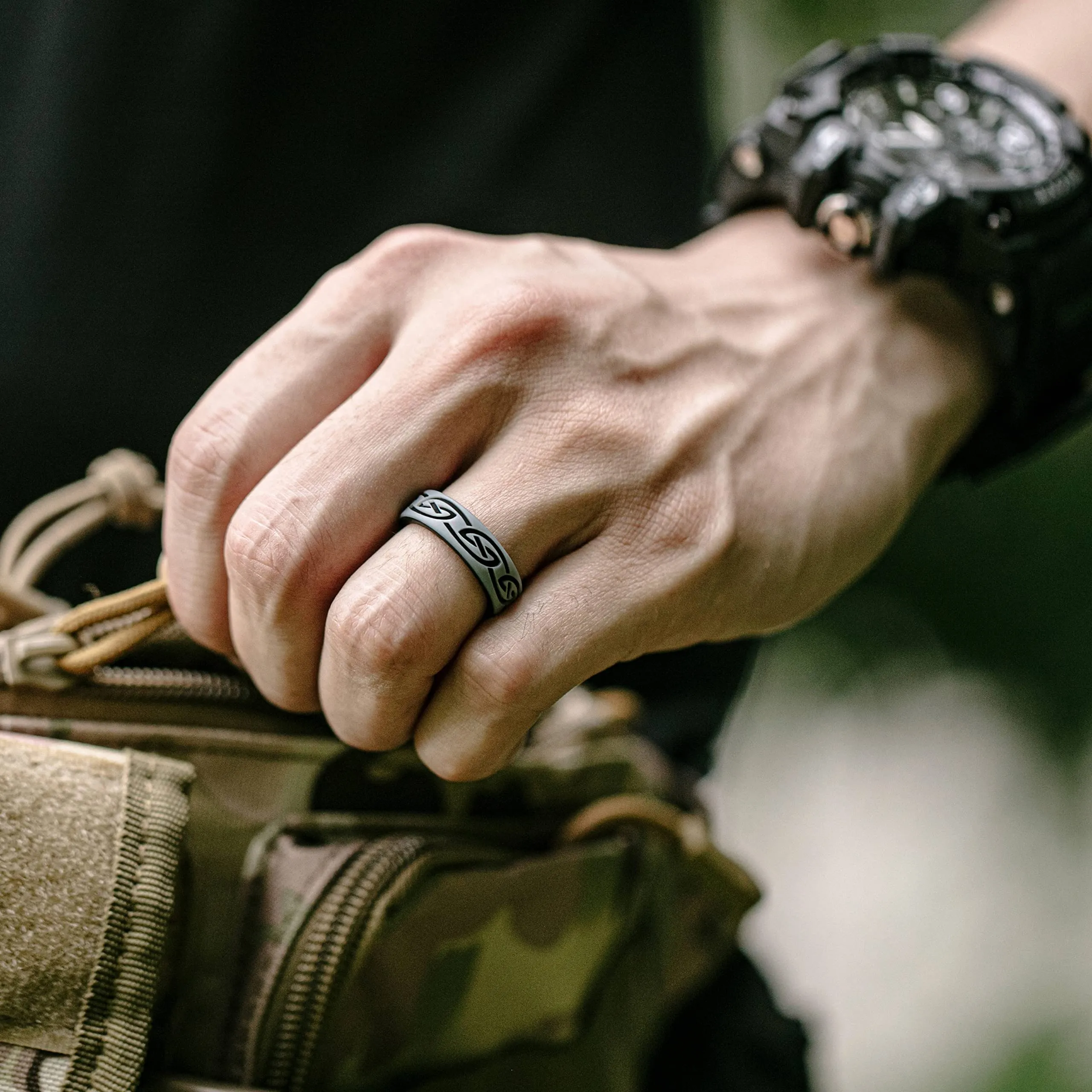 Men's Printed Prime 3 - Silicone Ring