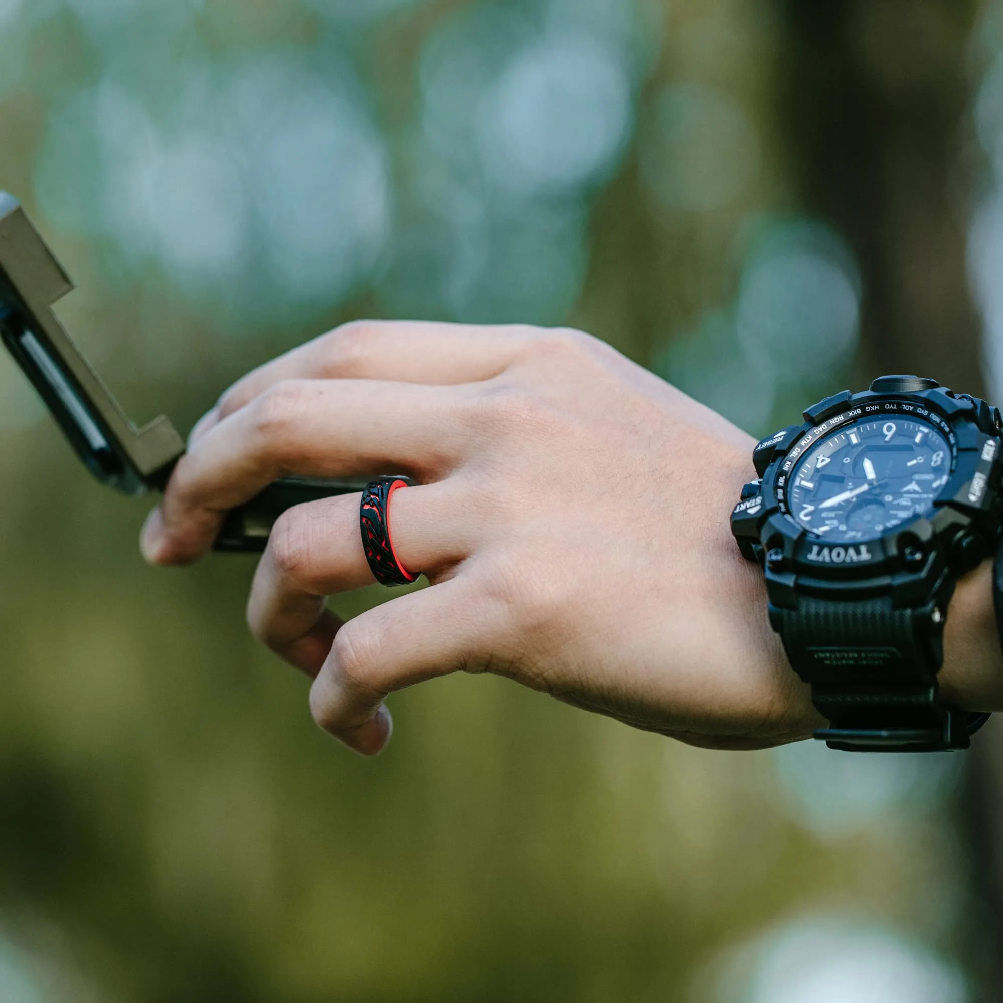 Men's Printed Prime 3 - Silicone Ring