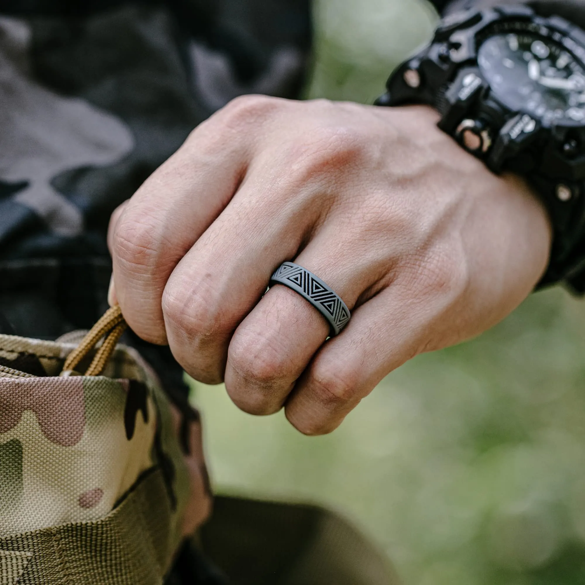 Men's Printed Prime 3 - Silicone Ring