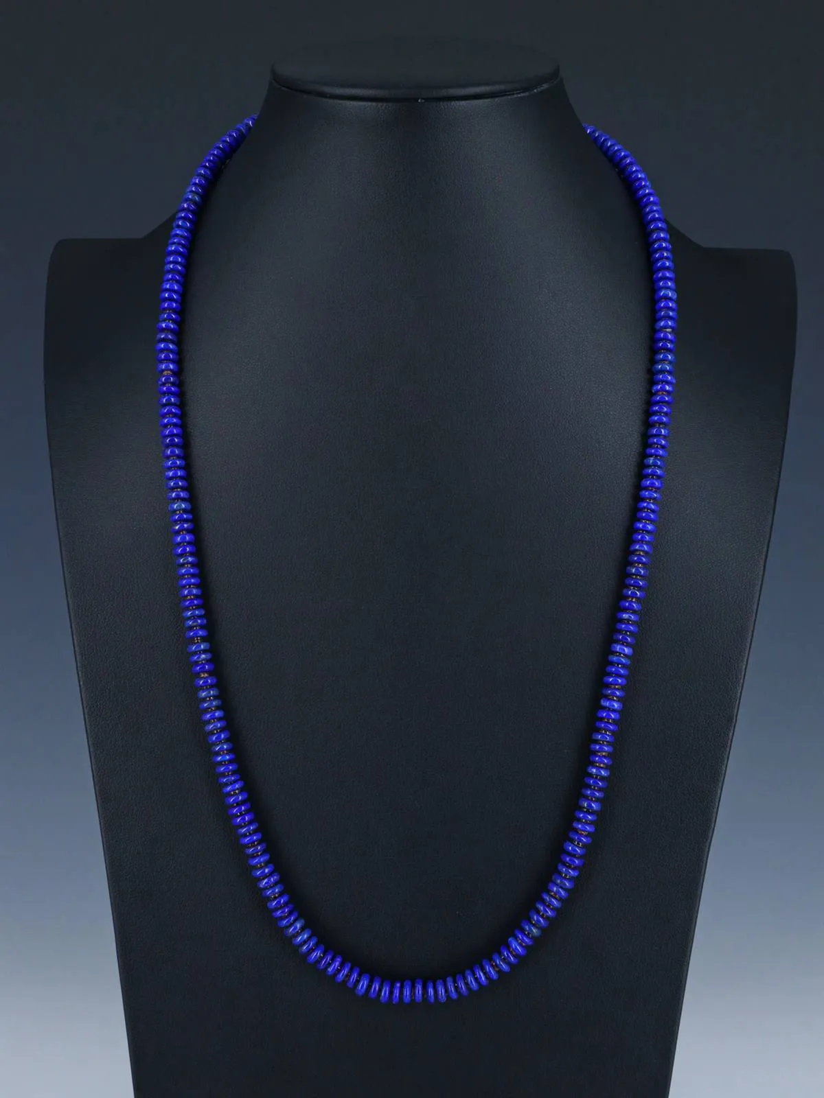 Native American Lapis Beaded Necklace