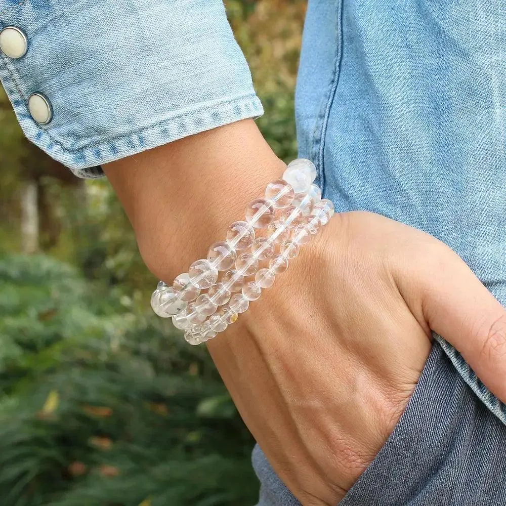 Natural Clear Quartz Bracelet