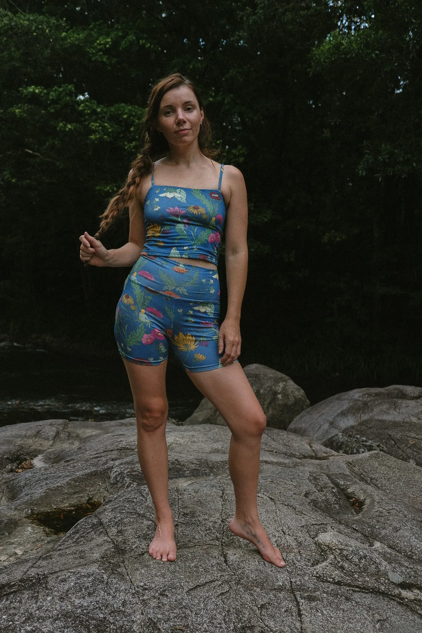 Nymphs Bike Shorts - Lazuli