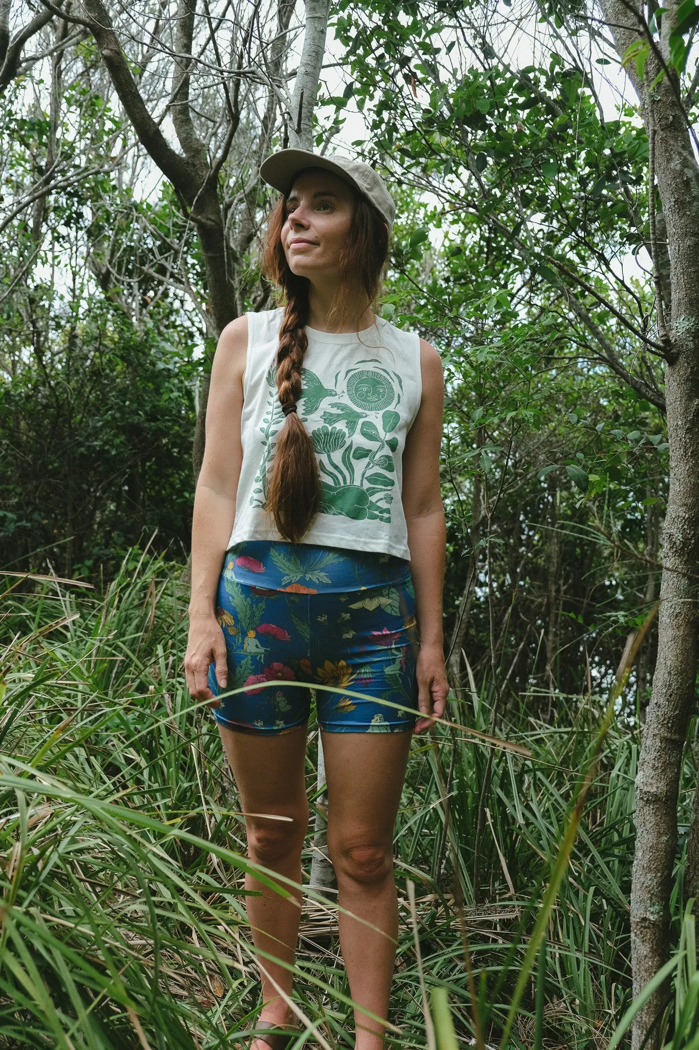 Nymphs Bike Shorts - Lazuli