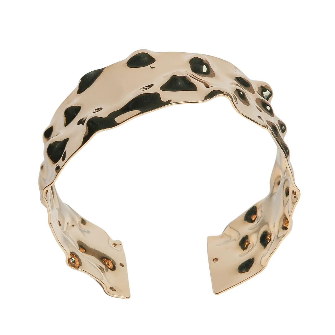 Ocean Gold Bangle Cuff