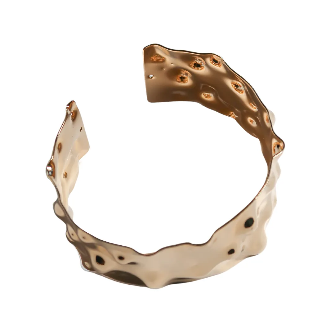 Ocean Gold Bangle Cuff