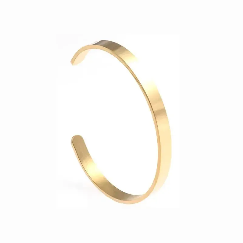 Punk Gold Color Eagle Pattern Bracelet Men Open Adjustable Bangles Male Charm Rock Motorbike Rider Jewelry