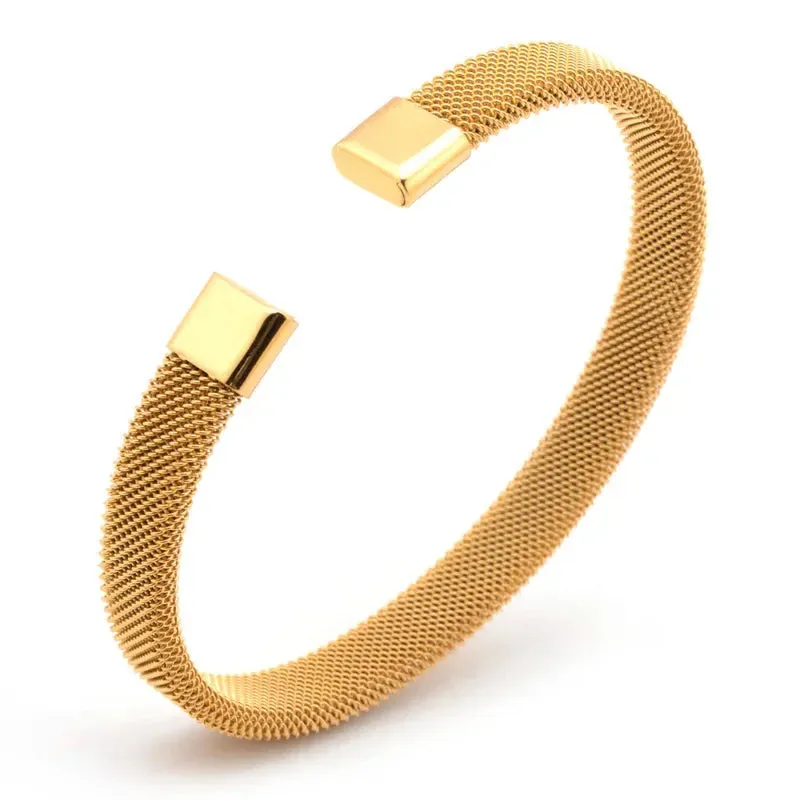 Punk Gold Color Eagle Pattern Bracelet Men Open Adjustable Bangles Male Charm Rock Motorbike Rider Jewelry