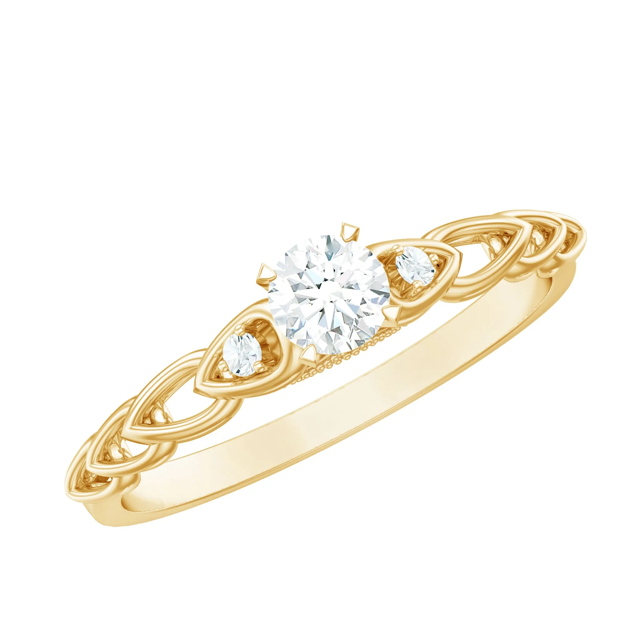 Real Diamond Minimal Promise Ring