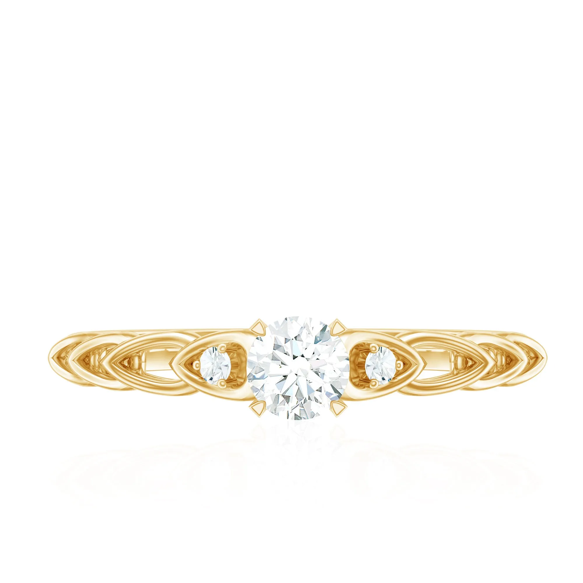 Real Diamond Minimal Promise Ring