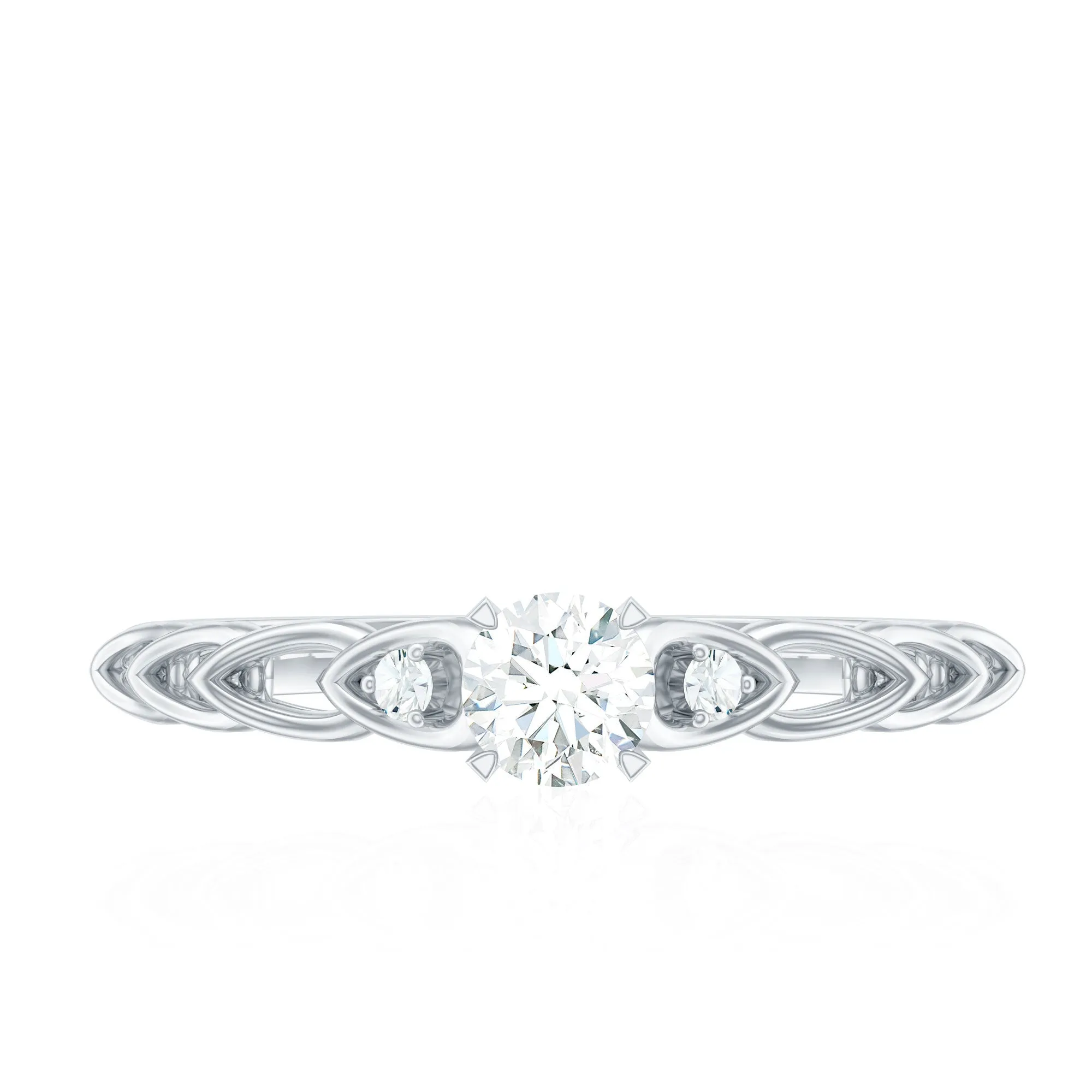 Real Diamond Minimal Promise Ring