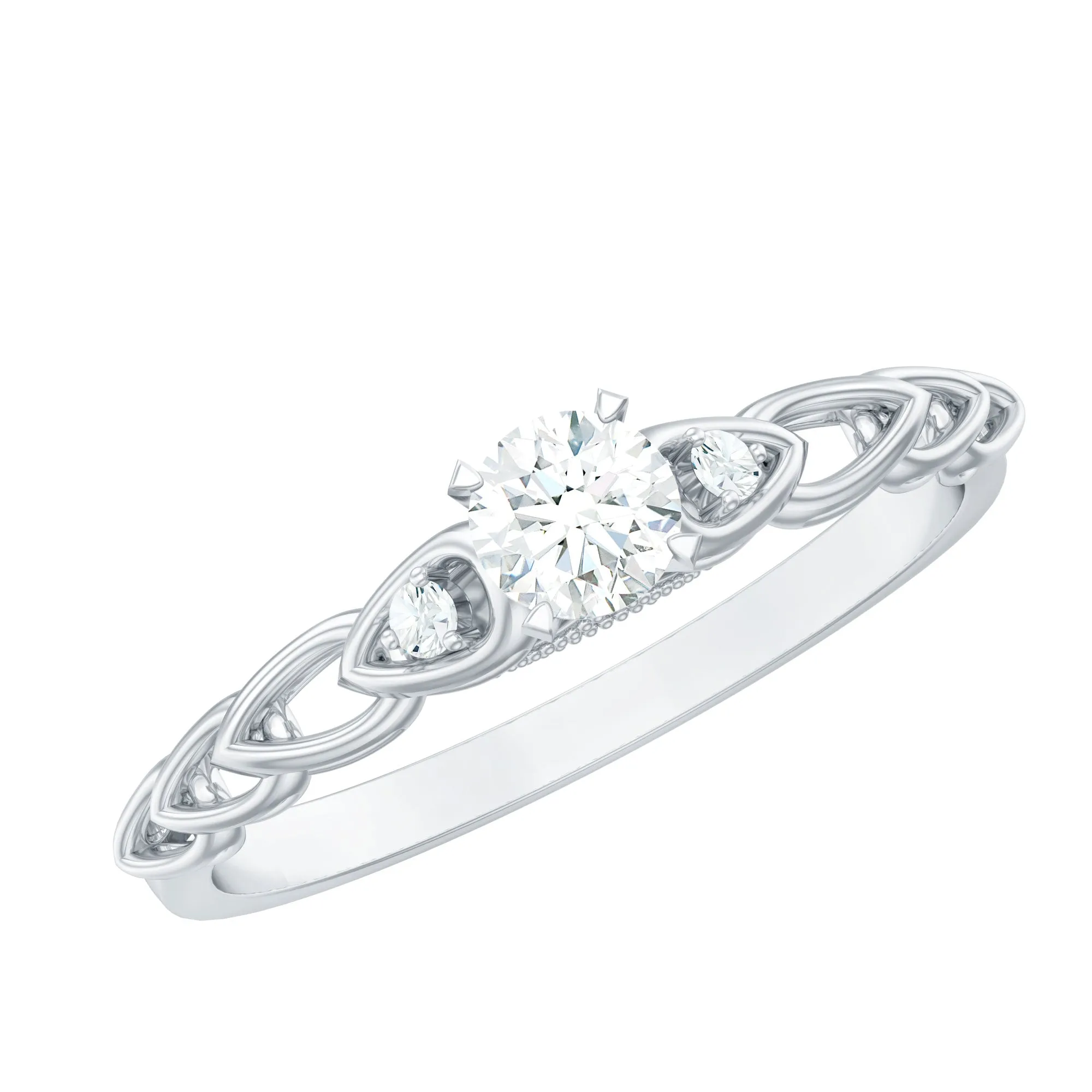 Real Diamond Minimal Promise Ring