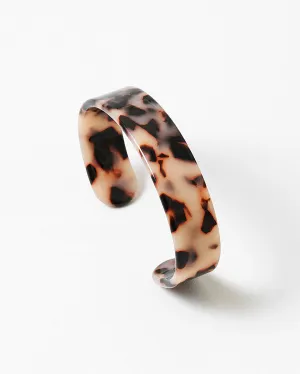 Resin Tortoise Cuff