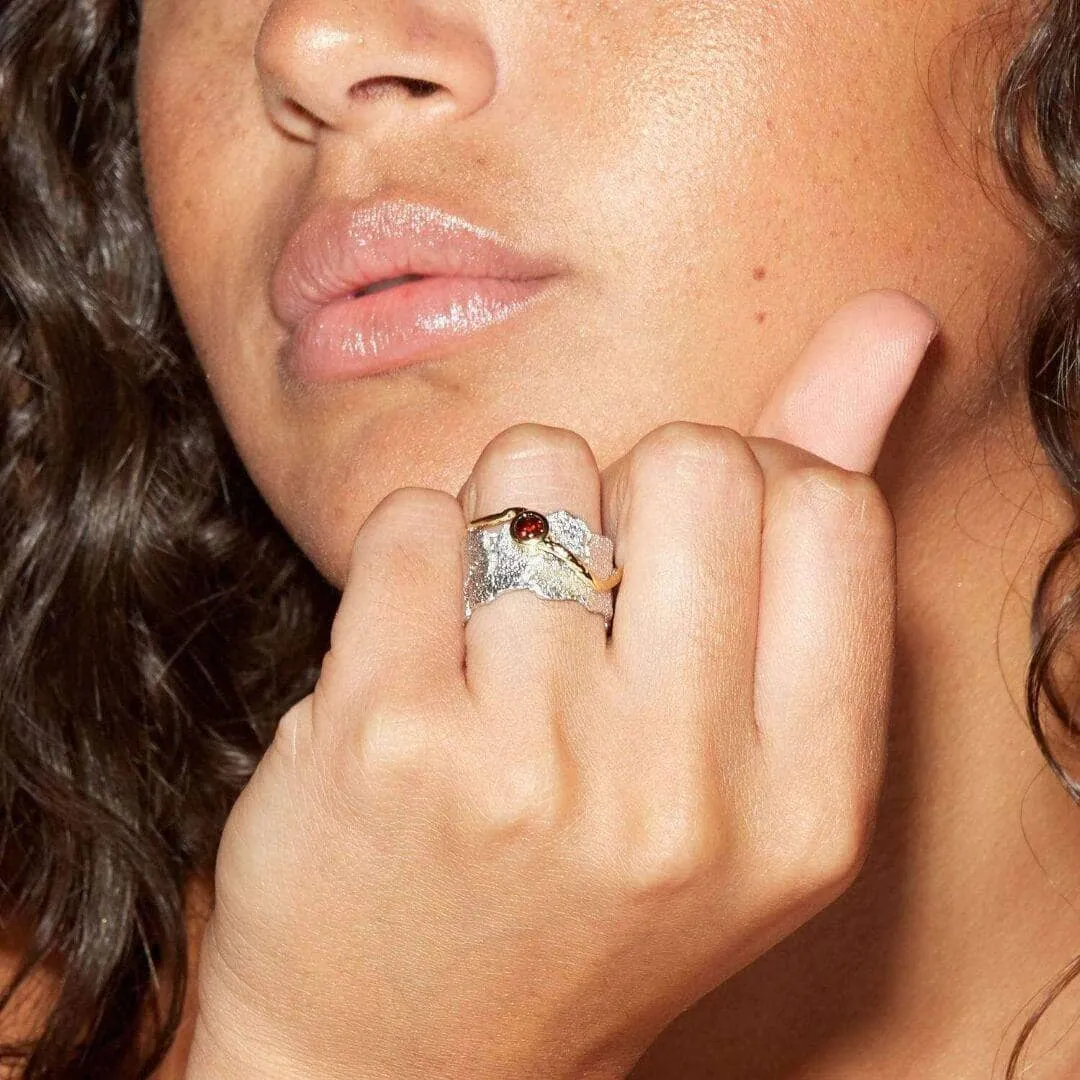 Revele Garnet Ring
