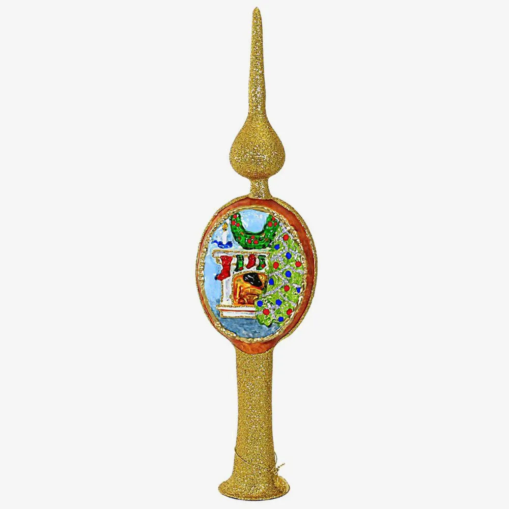 Santa Locket Tree Topper