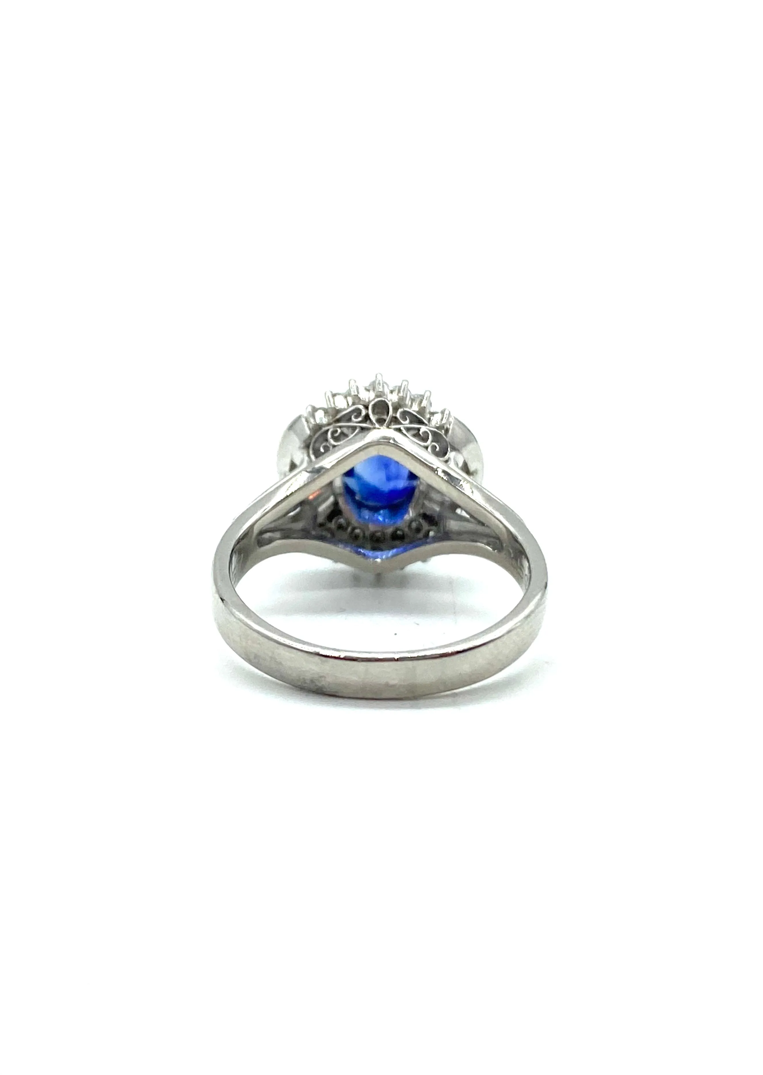 Sapphire and Diamond Ring