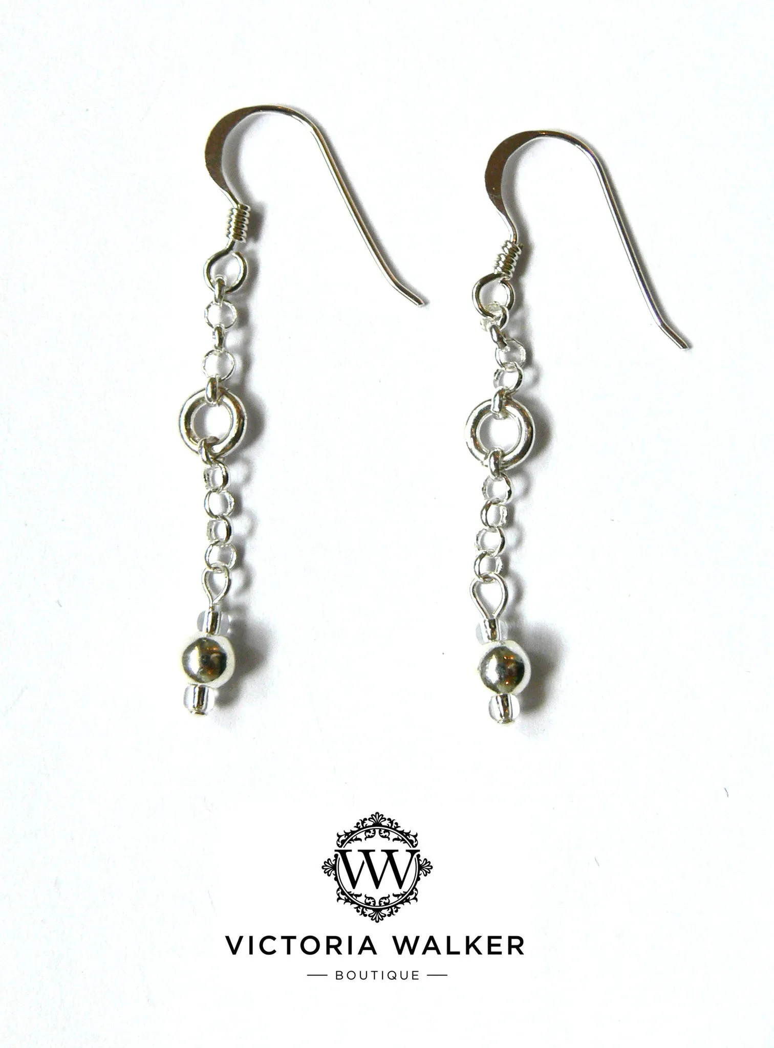 Silver belcher chain bracelet