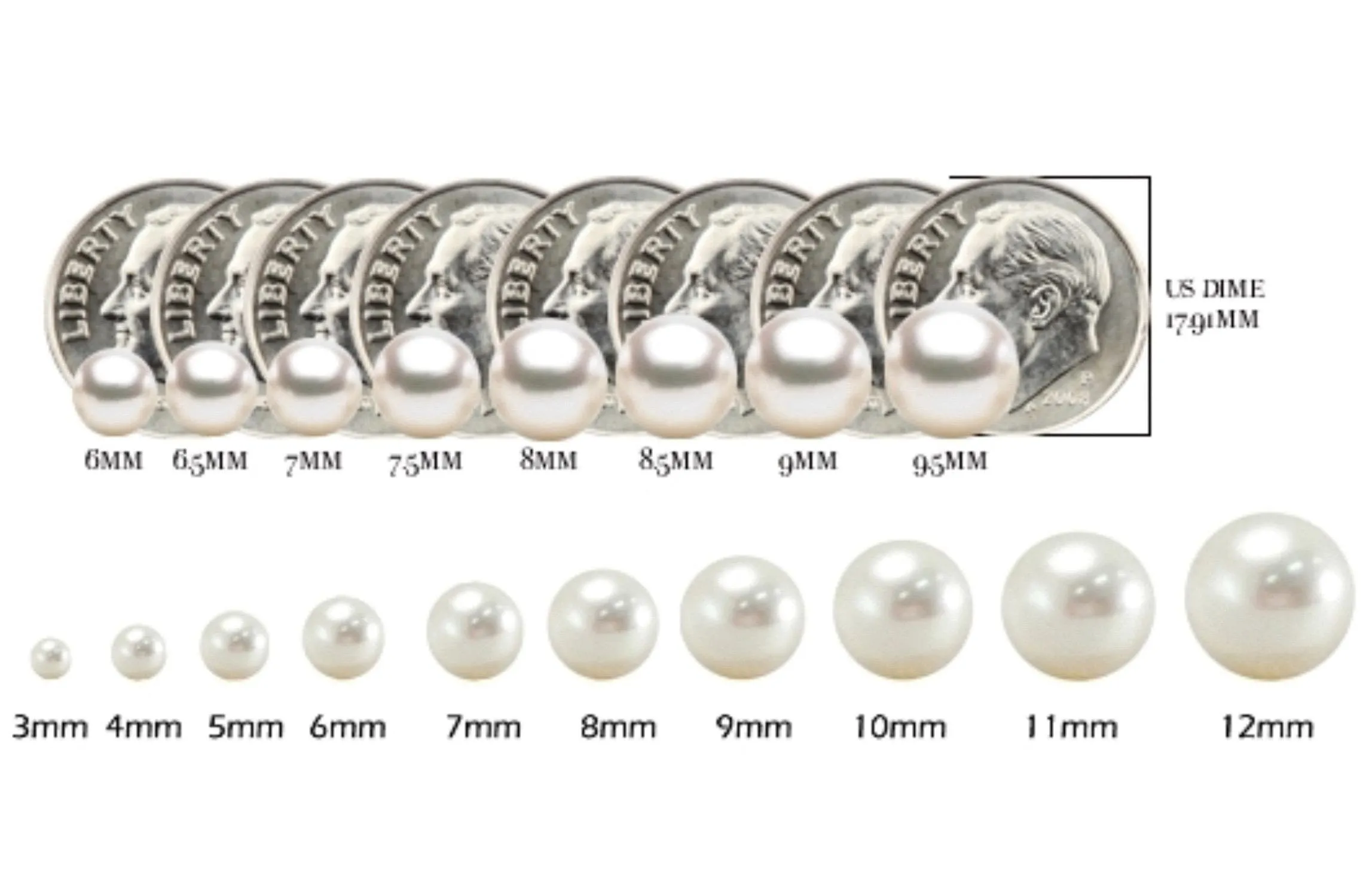 Single Strand Peach Freshwater Pearl Bracelet 8mm