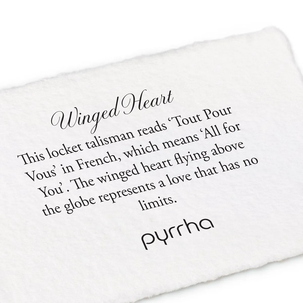 Small Winged Heart Locket