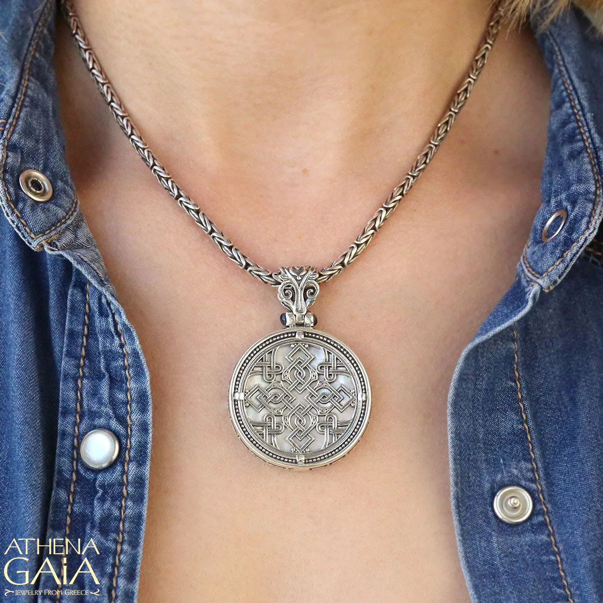 Sterling Silver Byzantine Chain
