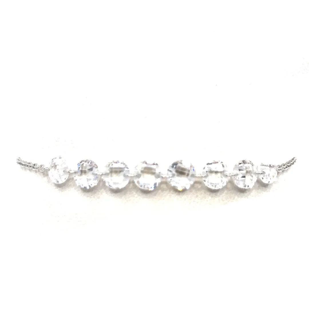 Sterling Silver CZ Bracelet