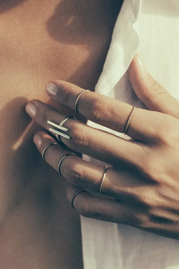 Sun Twist Ring