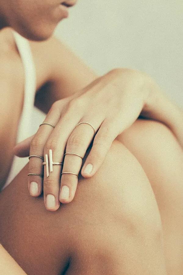 Sun Twist Ring