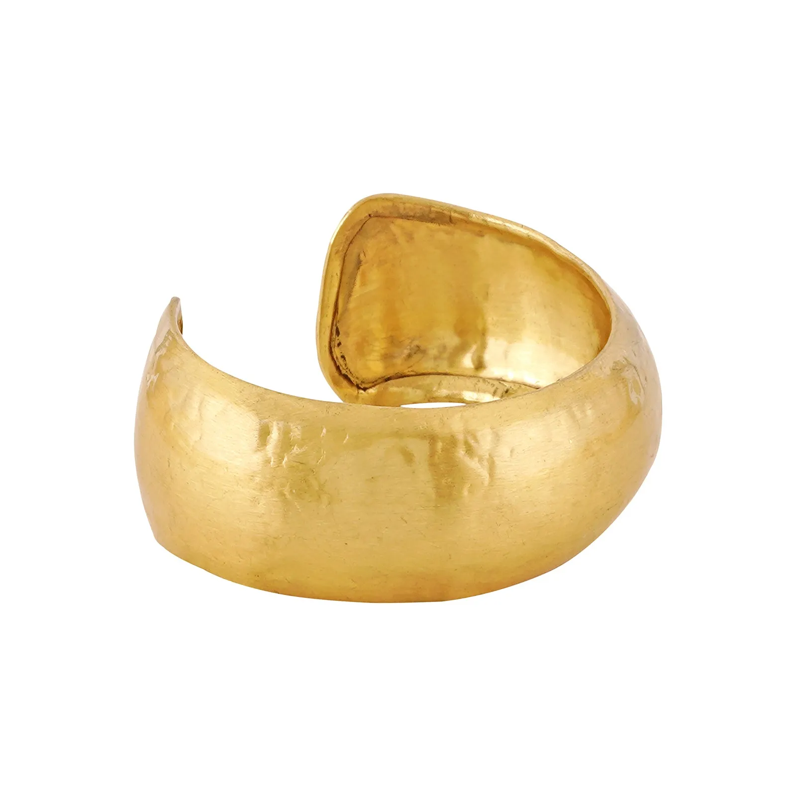 Teejh Divyanka Gold Cuff Bracelet