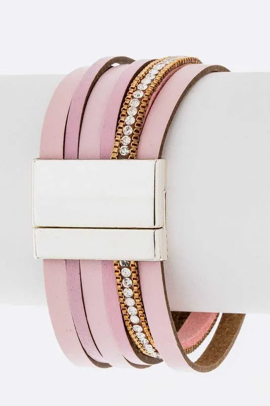 TEEK - Flower Cutout Magnetic Cuff