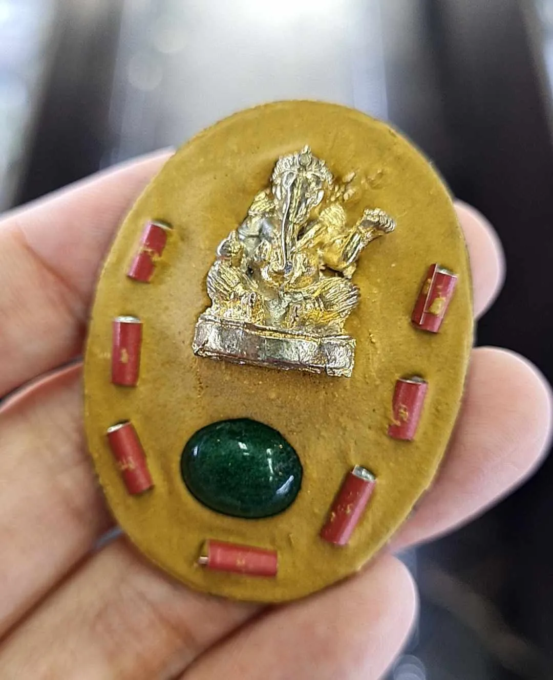 Thai amulet locket Phra Narai 10 Pang Open Universe Aj Harit Thepbundarn Lucky Charm Bring Success Grant wishes