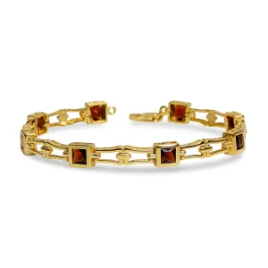 THE RED SQUARE VEDRA LINK BRACELET