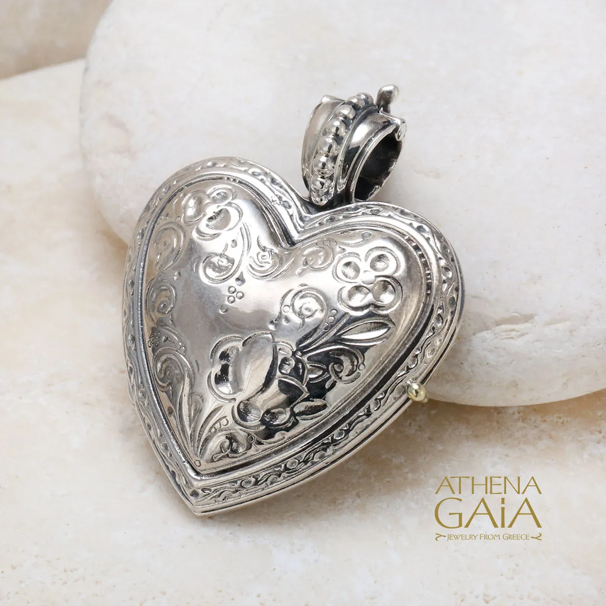 The Silver Heart Locket