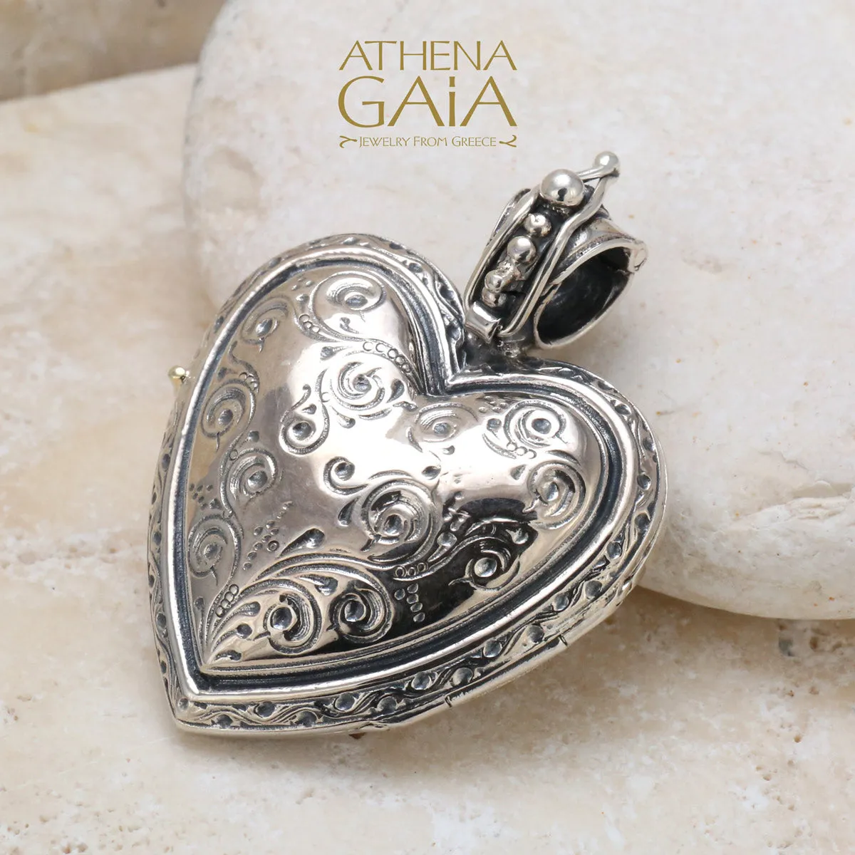 The Silver Heart Locket