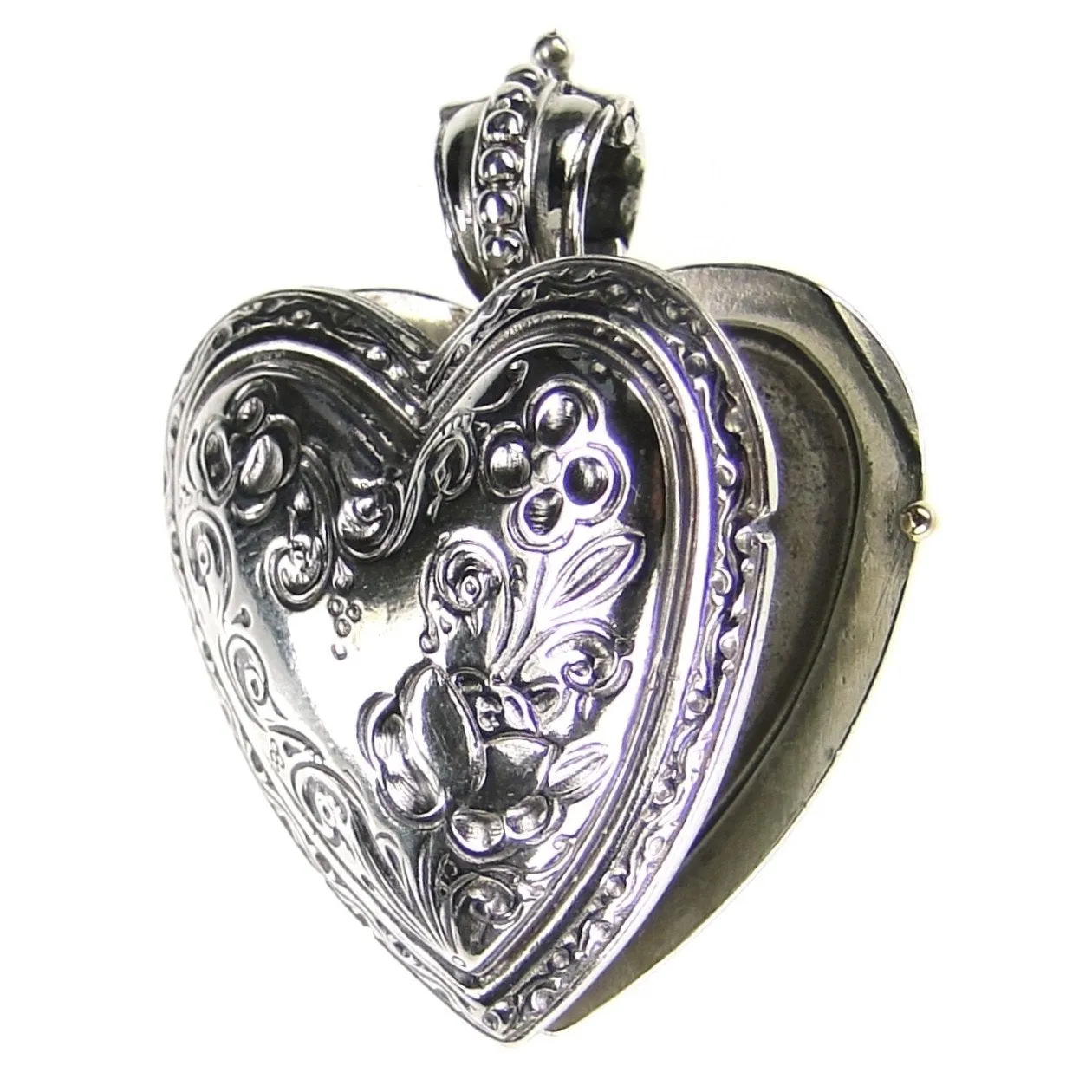 The Silver Heart Locket