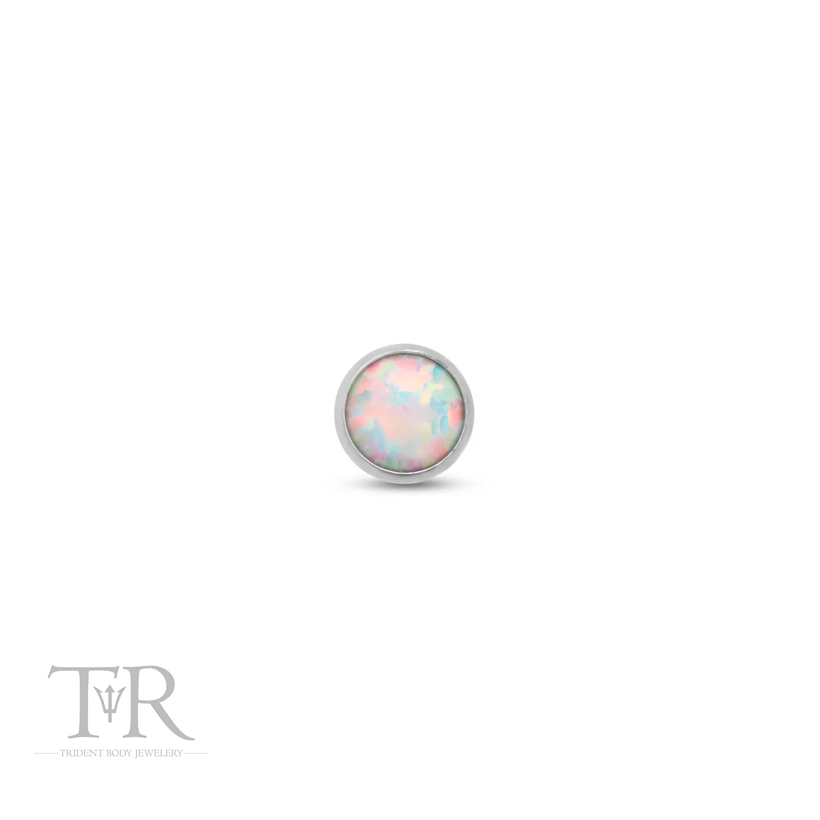 Titanium Dermal Top Synthetic Opal