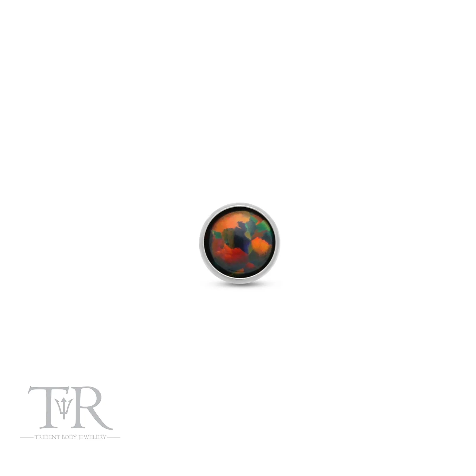 Titanium Dermal Top Synthetic Opal