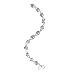 TreasureLock Bead Bracelet 8mm in Sterling Silver