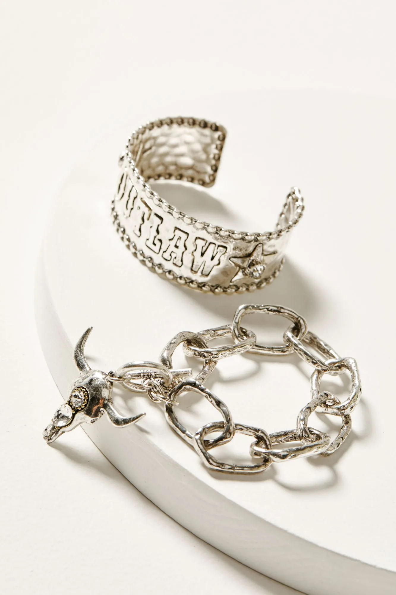 Tyndale Outlaw Cuff Bracelet Set - 2 Piece