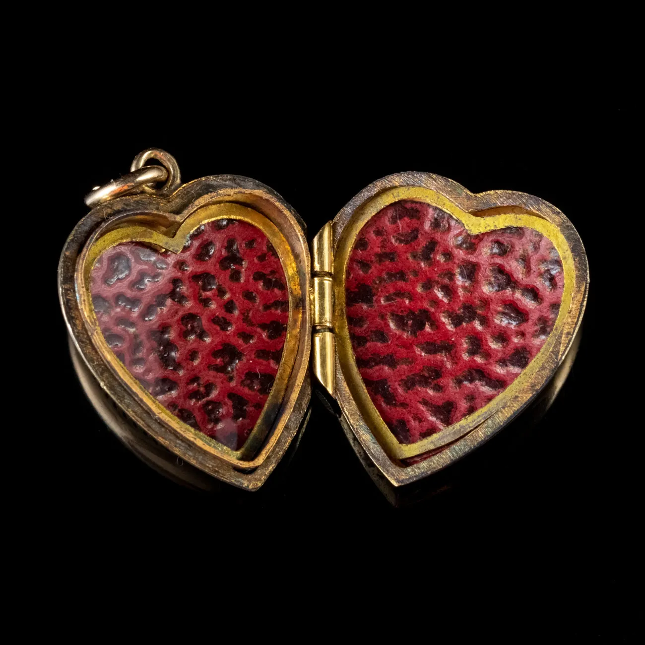 Vintage Heart Locket 9ct Gold