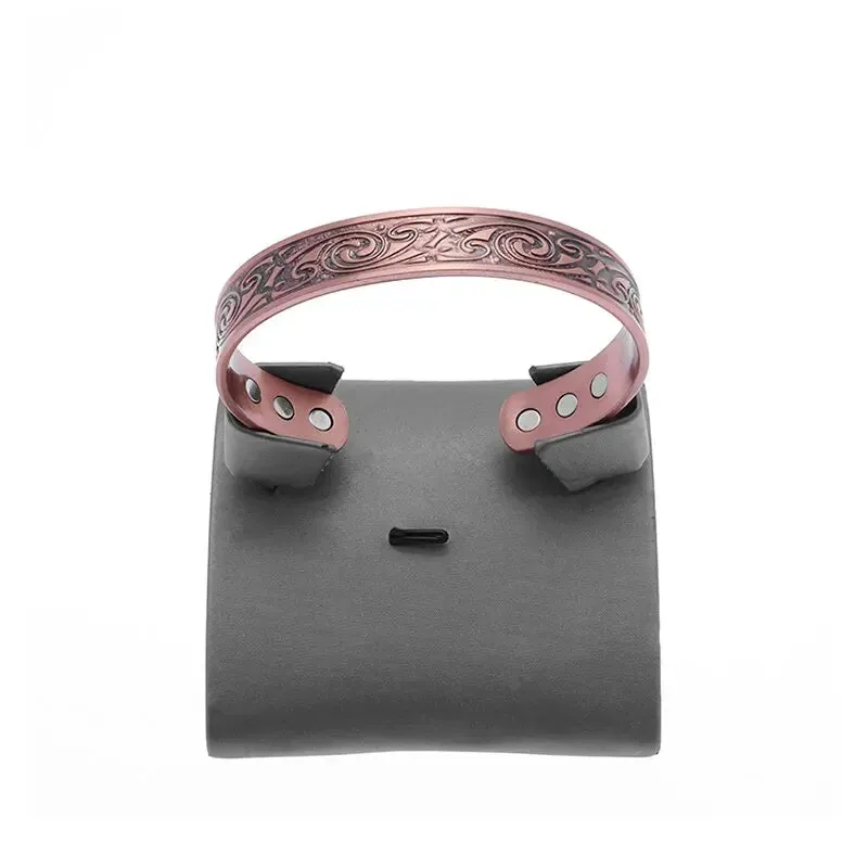 Vinterly Women\\'s Bracelet Energy Copper Magnetic Bracelet Men\'s Unisex Vintage Adjustable Cuff Bracelet Arthritis Jewelry
